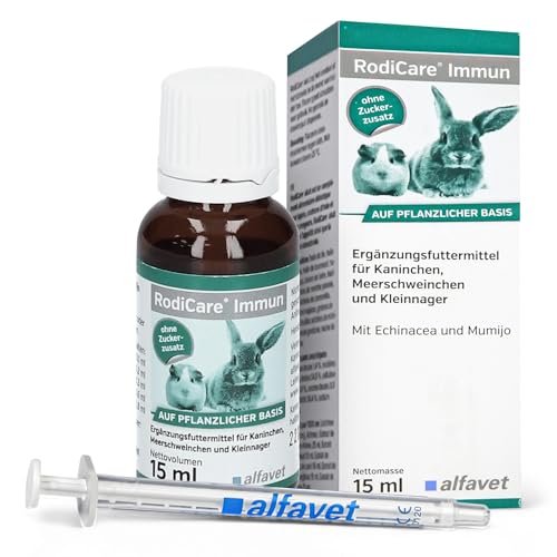 Alfavet RodiCare Immun - 15 ml Abwehrkräfte-Kur für Kaninchen & Nager