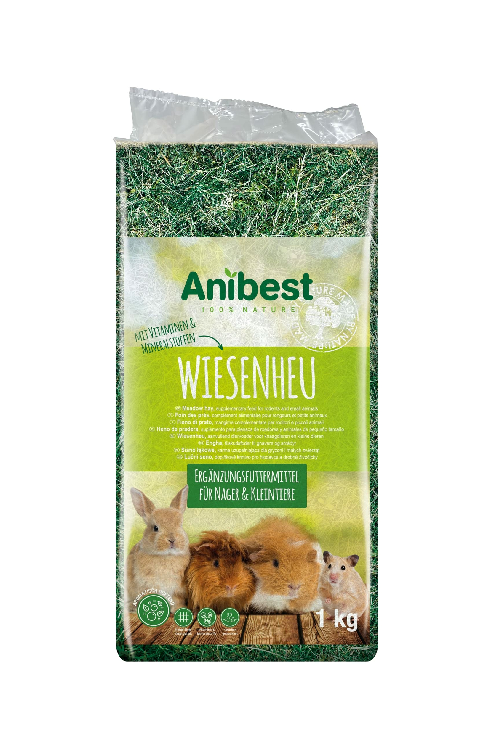 Anibest Wiesenheu für alle Nager 1kg