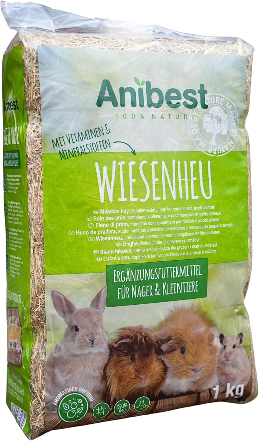 Anibest Wiesenheu für alle Nager 1kg — Ansicht 2