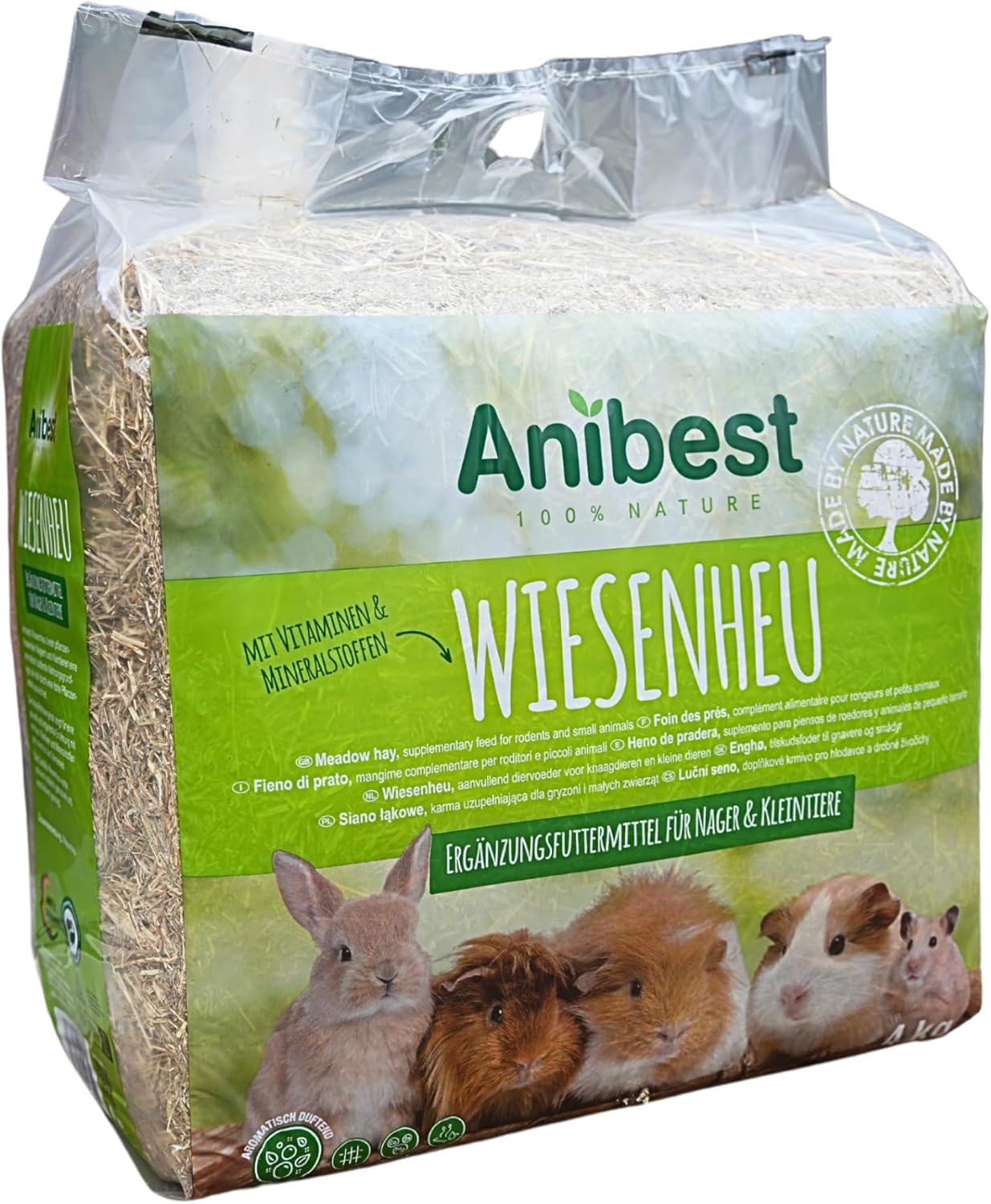 Anibest Wiesenheu, 4 kg für Nager — Ansicht 2