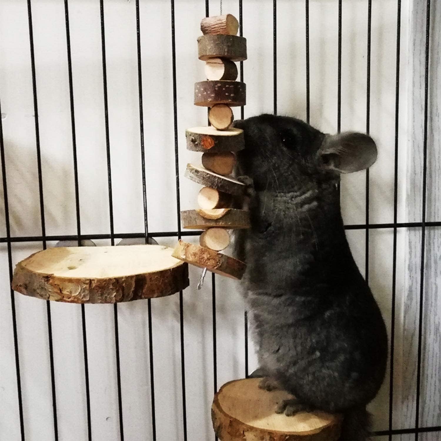 Natürliche Apfelholz-Sticks für Nagetiere 3 Stück — Ansicht 2