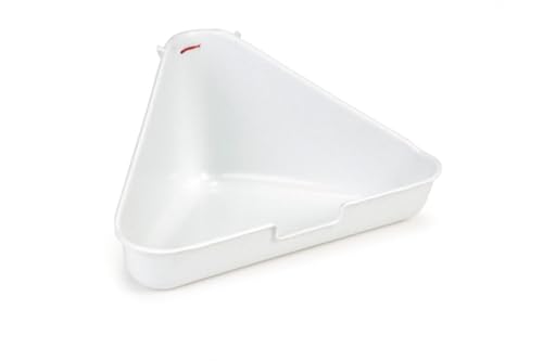 Beeztees 810896 Nager Ecktoilette groß, 35 cm, grau
