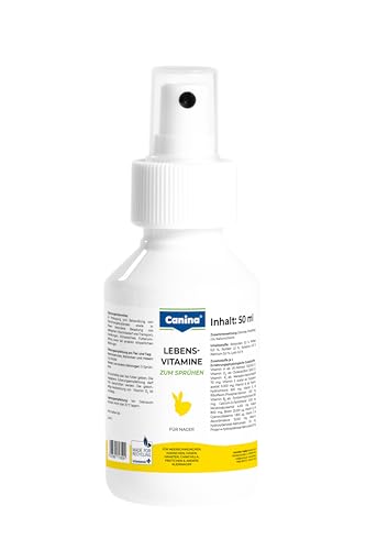 Canina Pharma Petvital Lebensvitamine Nager, 50 ml, klar