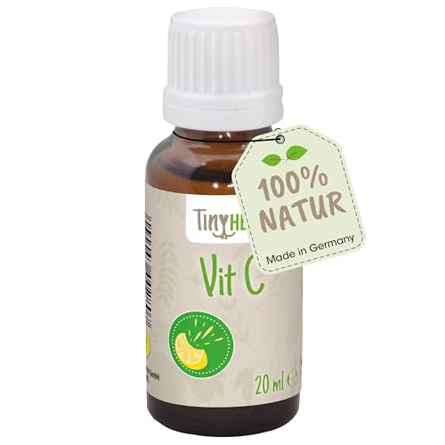 cdVet Naturprodukte Nager Vit C 20 ml - Kaninchen - Meerschweinchen - Versorgung mit Vitamin C - Nahrungsergänzung - auch für atemwegsempfindliche Tiere geeignet - natürliche Zutaten -