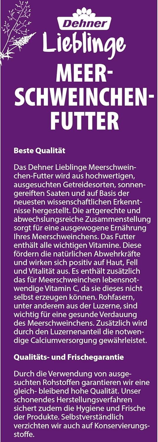Dehner meerschweinchenfutter mit gemüse 5 kg — Ansicht 2