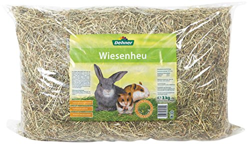 Dehner Nager- und Kleintierfutter, Wiesenheu, 3 kg