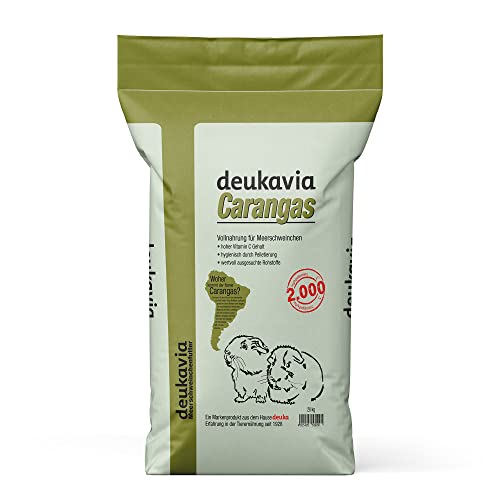 deukavia Carangas 20 kg | Meerschweinchenfutter | Basisfutter für Meerschweinchen mit dem Extra an Vitamin C | Alleinfuttermittel Meerschweinchen