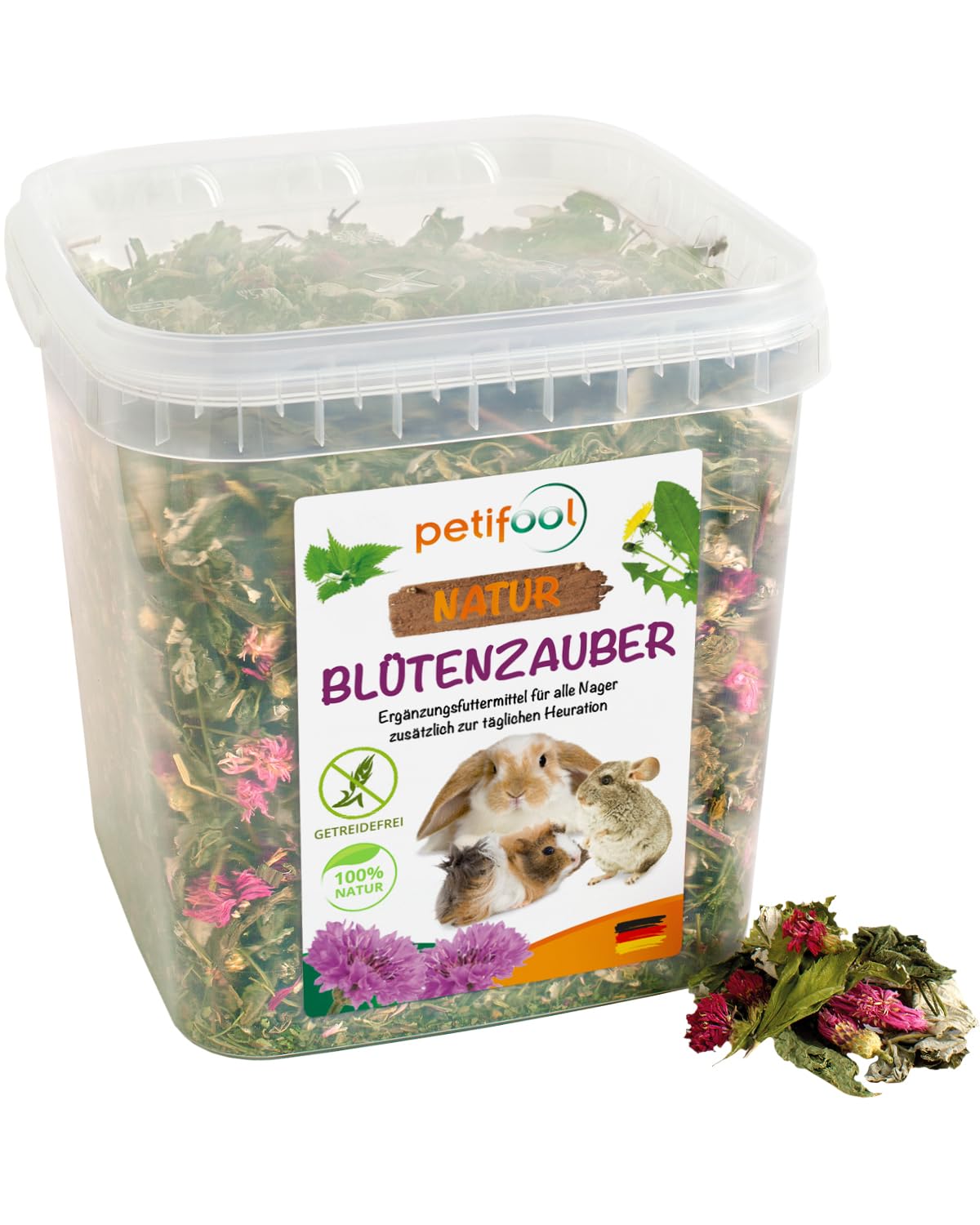 Gesunde Blütenmischung ohne künstliche Zusätze