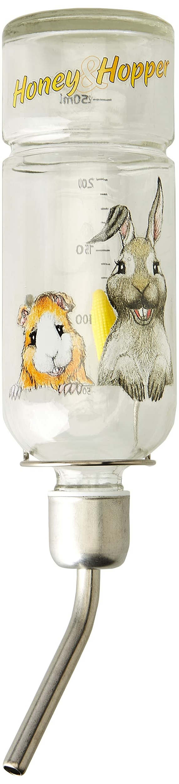 Glas-tränke für kleintiere 250 ml