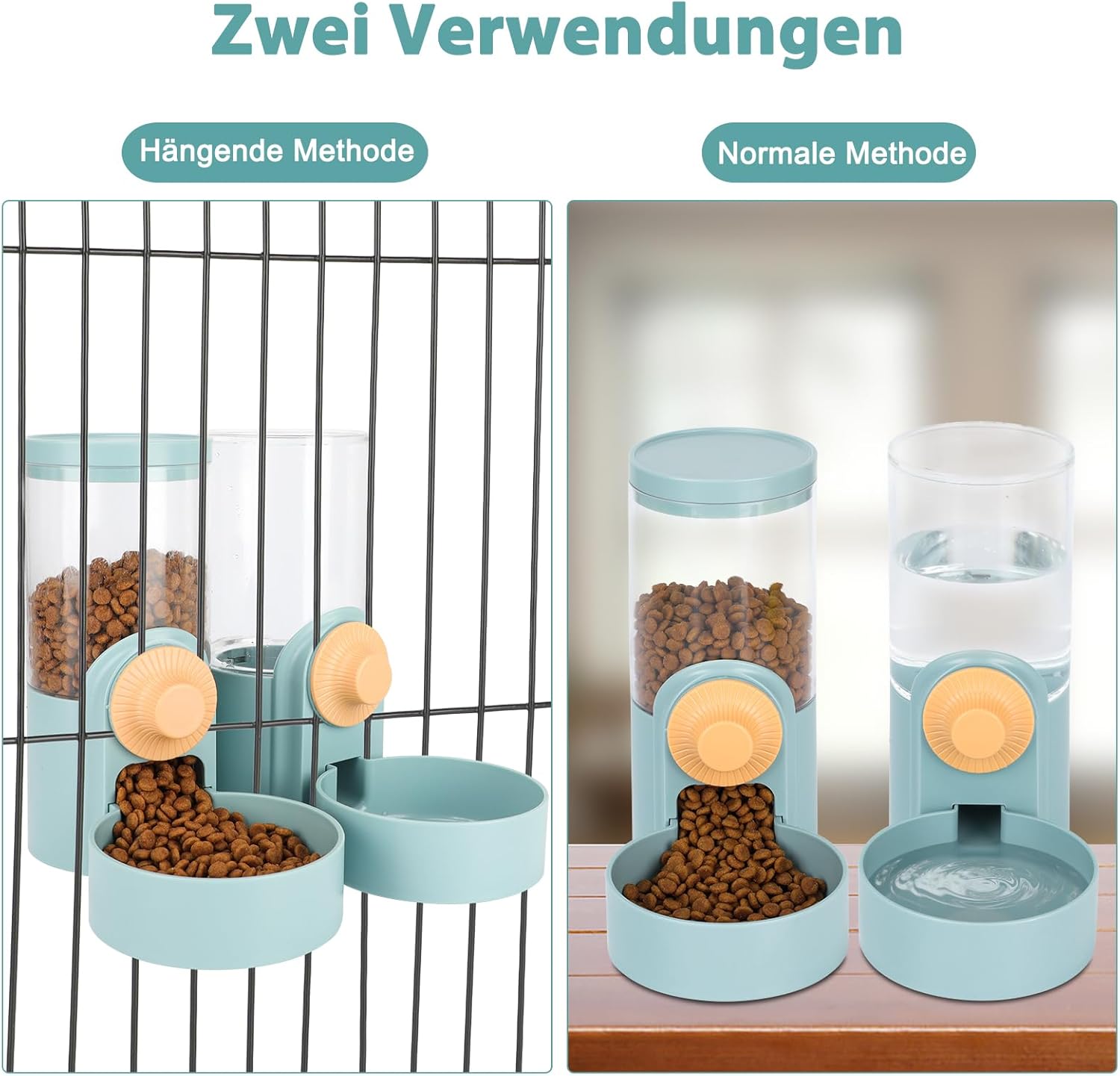 Hängende Wasserflasche für Meerschweinchen und Kaninchen — Ansicht 2
