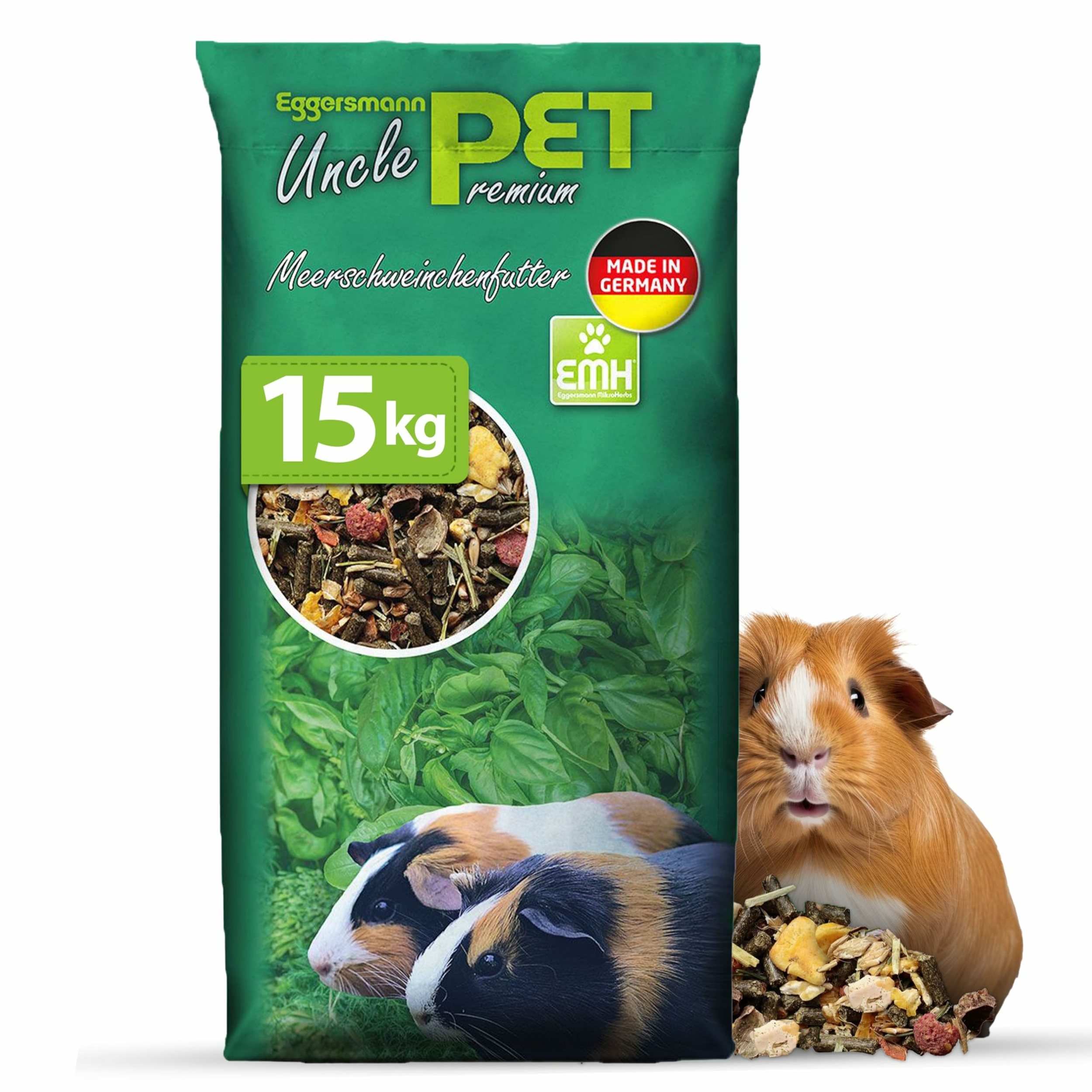 Hochwertiges meerschweinchenfutter 15 kg sack