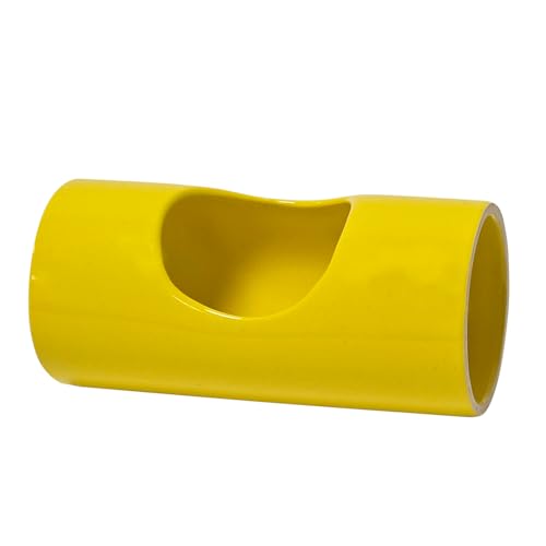 Nobby Nager Keramik Tunnel Ceramic Tube gelb Ø 7 x 14,5 cm
