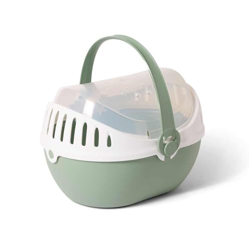 Nobby Transportbox ELMO, Nager, mittel, botanikgrün, 30,5 x 24,5 x 20,5 cm