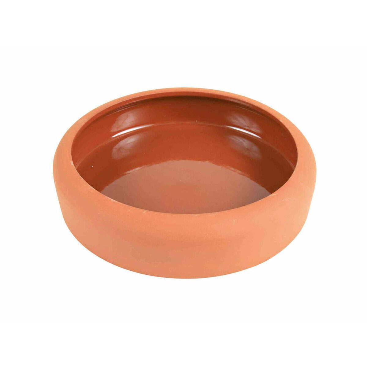 Stabiler keramiknapf in terracotta 19 cm