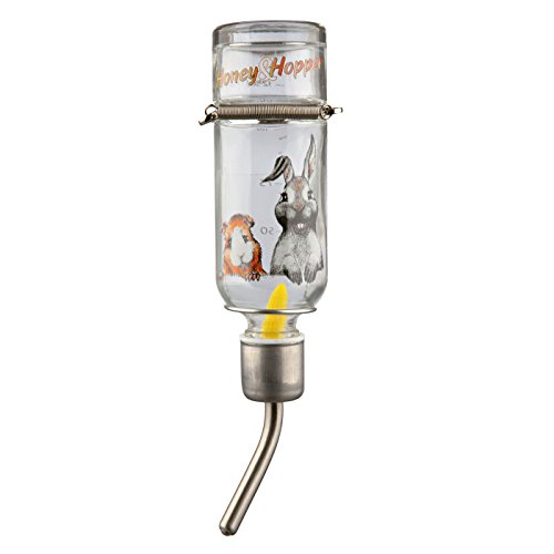 Trixie 60445 Honey & Hopper Kleintiertränke, Glas, 125 ml