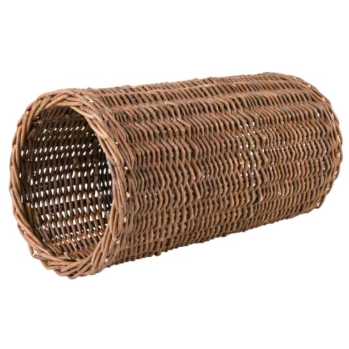 TRIXIE Weidentunnel für Kaninchen, Meerschweinchen & Nager – ø 20 x 38 cm